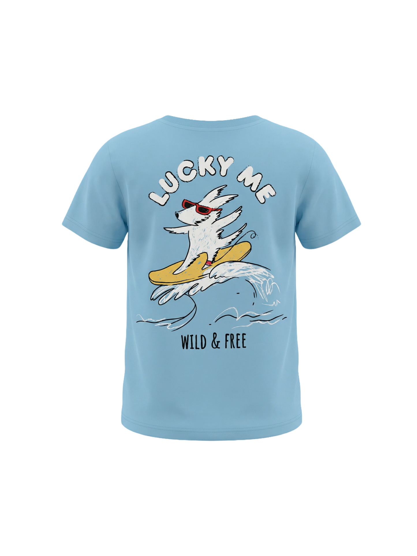 Wild Wave Surfer | Fantovska majica s kratkimi rokavi