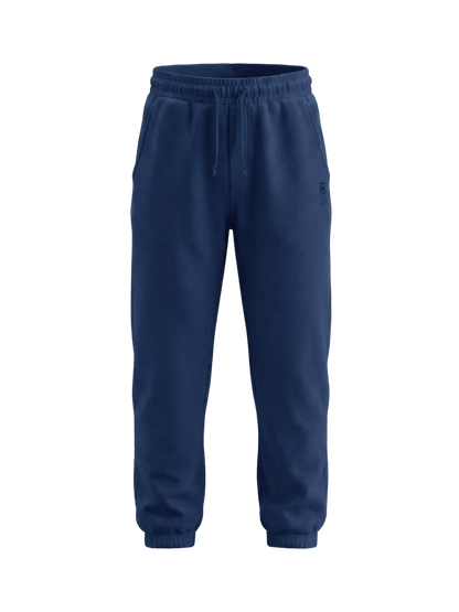 Midnight Navy | Fantovska podložena trenirka - ohlapen kroj