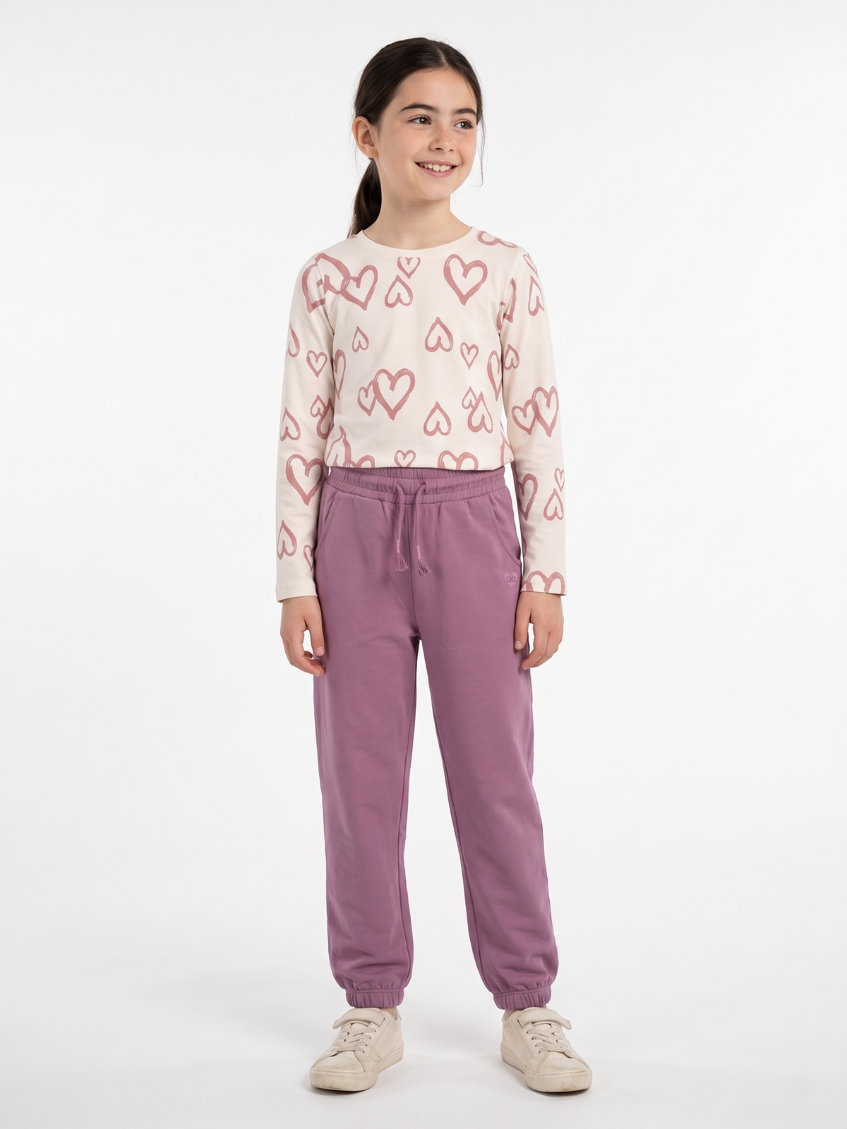 Orchid Jogger | Dekliška trenirka - klasičen kroj