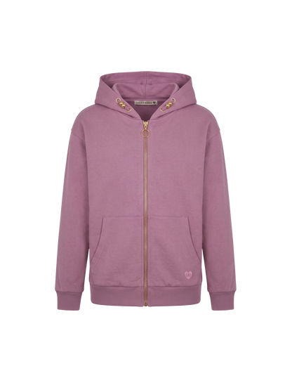 Orchid Zip | Dekliška jopa s kapuco - klasičen kroj