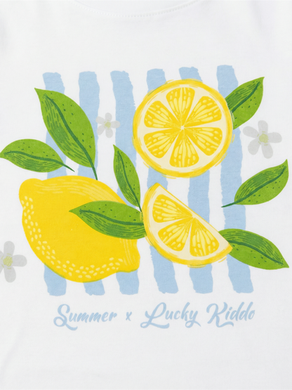 Lemon Squeeze Fun | Dekliška majica s kratkimi rokavi