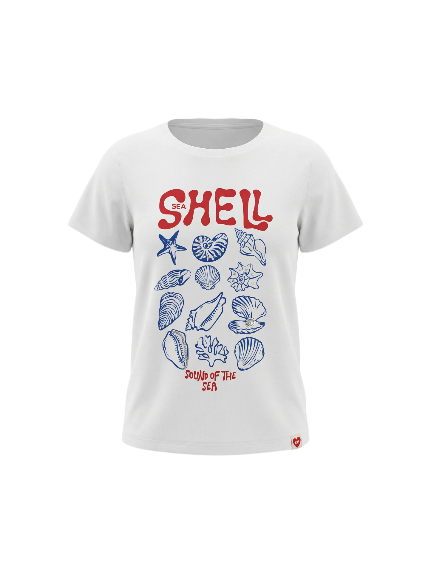 Mermaid Collection Tee | Dekliška majica s kratkimi rokavi