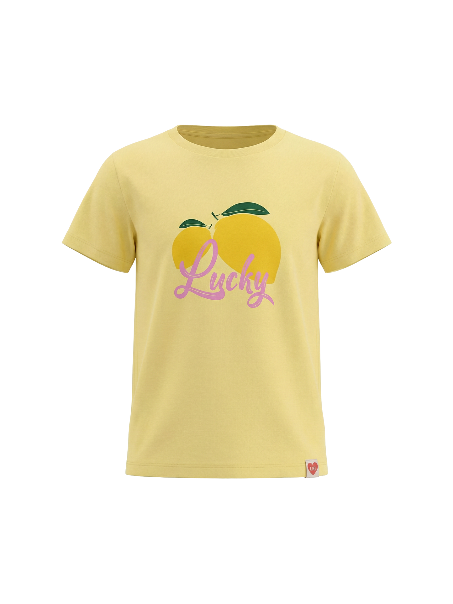 Lucky Lemon Smile | Dekliška majica s kratkimi rokavi