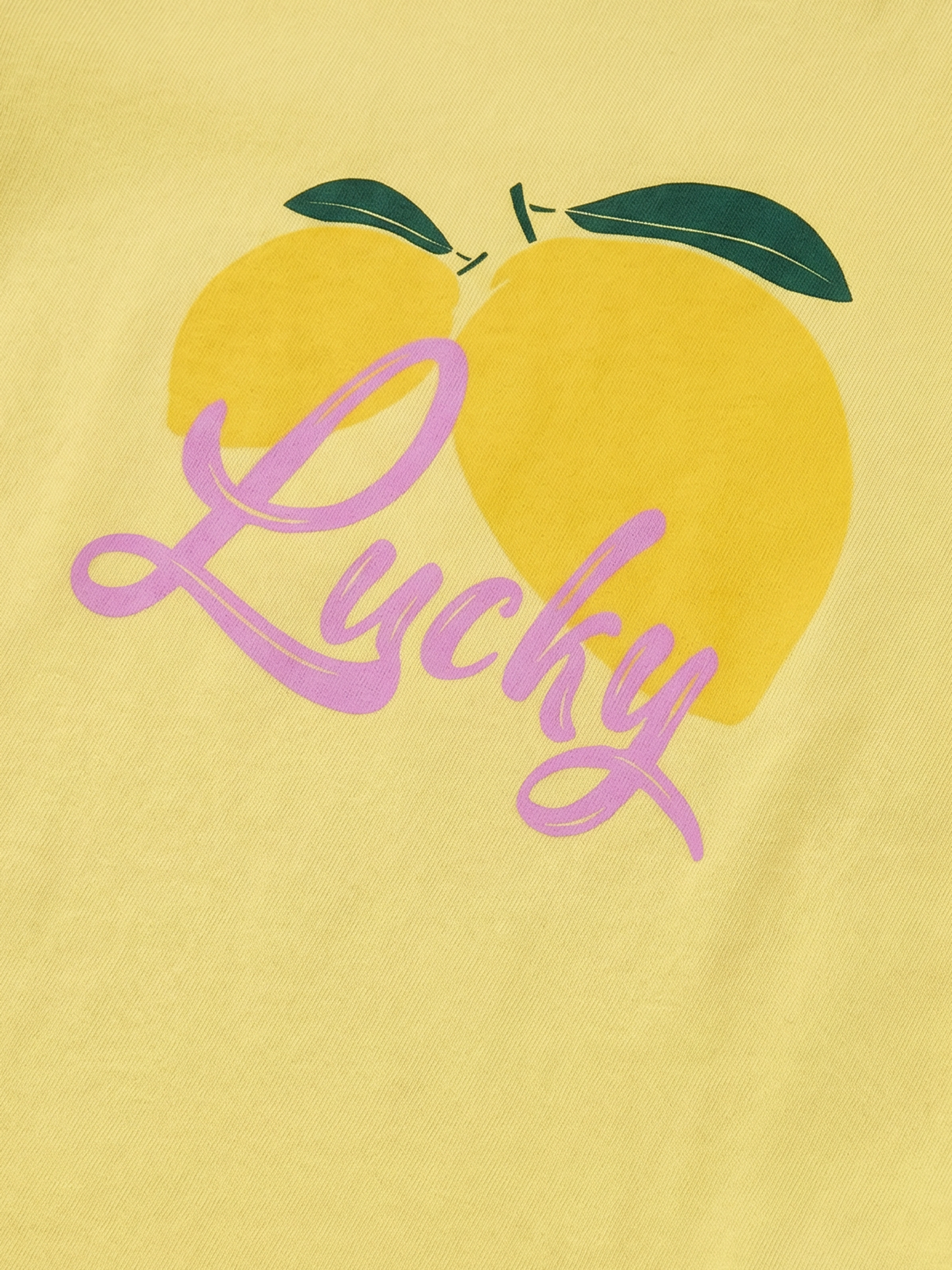 Lucky Lemon Smile | Dekliška majica s kratkimi rokavi