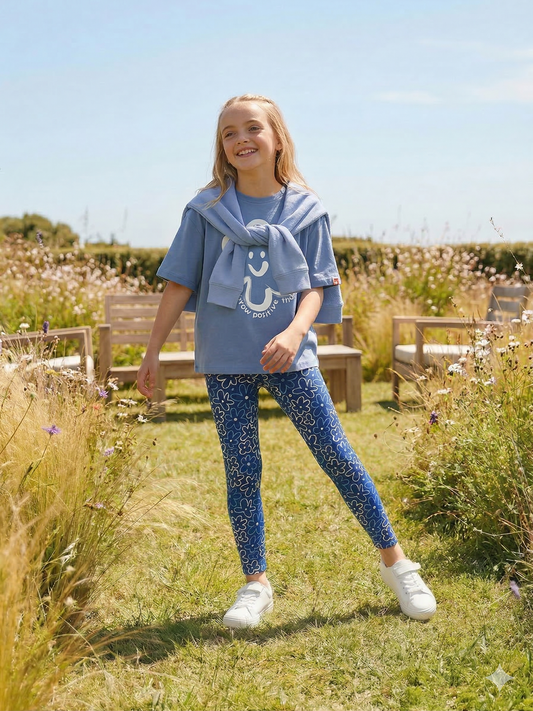 Happy Flower | Komplet za deklice