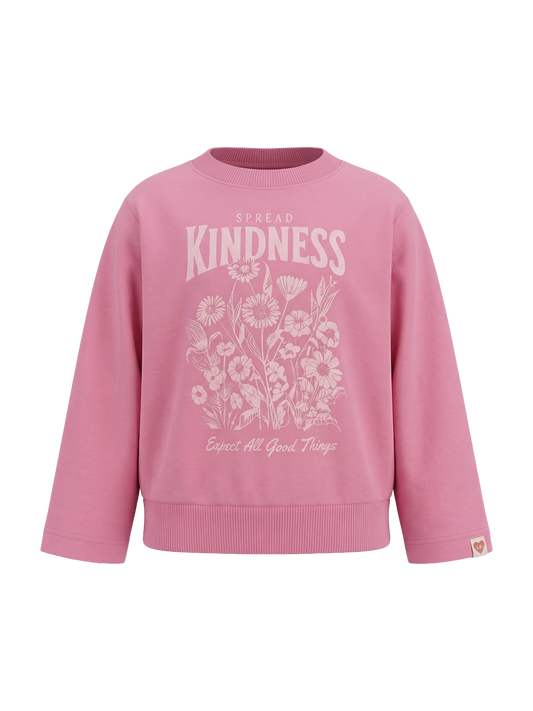 Kindness Bloom Magic | Dekliški pulover