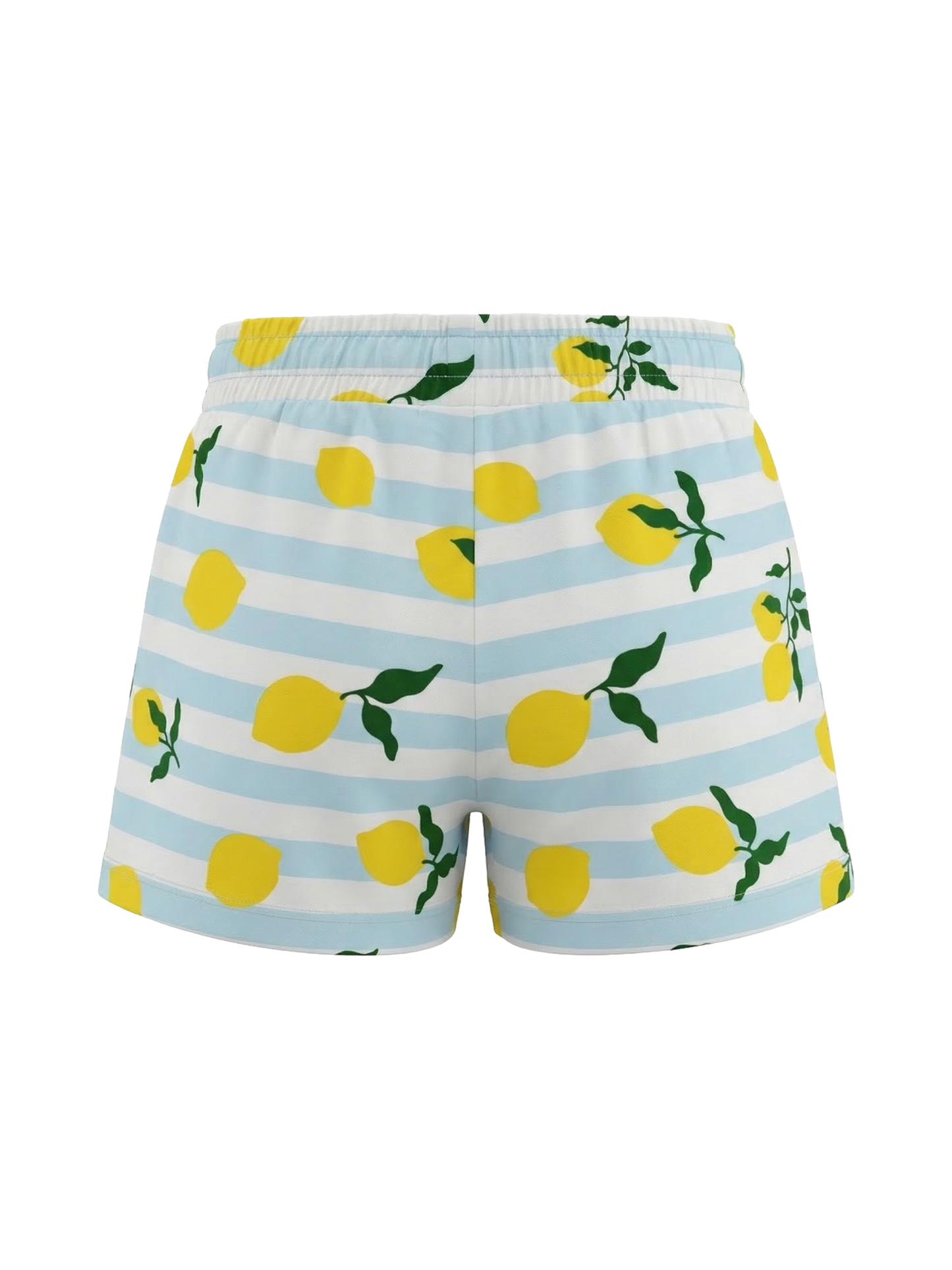 Lemon Stripe Breeze | Dekliške kratke hlače