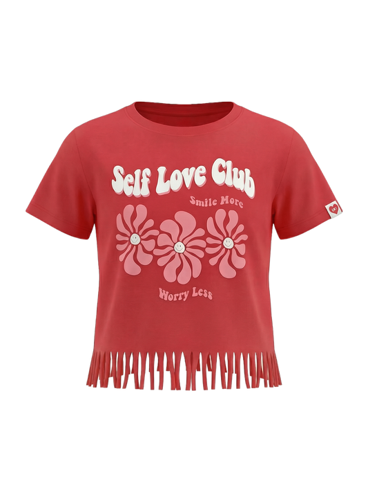 Self-Love Dance | Dekliška majica s kratkimi rokavi