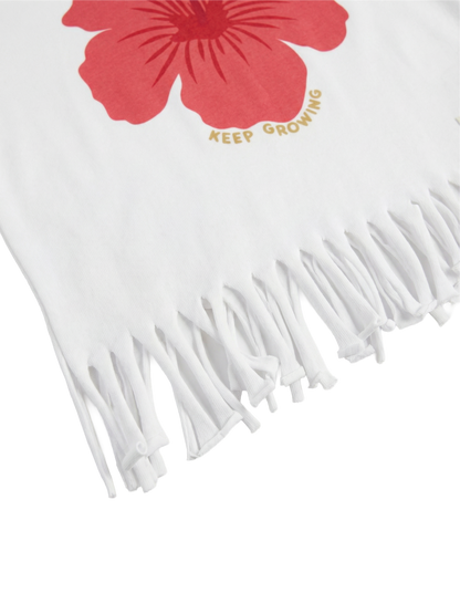 Hibiscus Fringe Dream | Dekliška majica s kratkimi rokavi