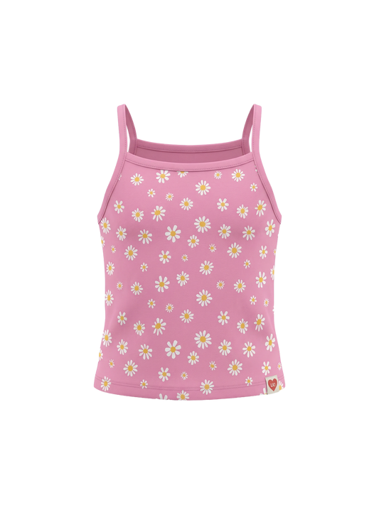 Daisy Dream Tank | Dekliška majica na naramnice
