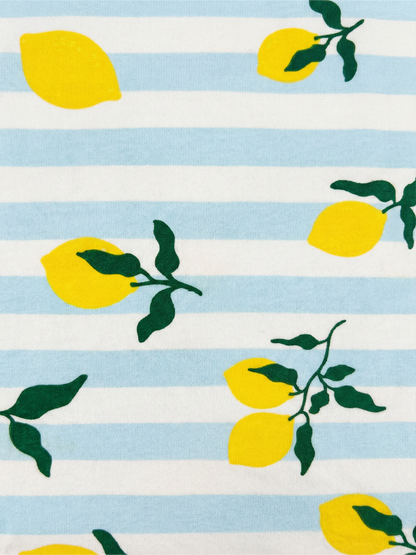 Lemon Stripe Party | Dekliška obleka