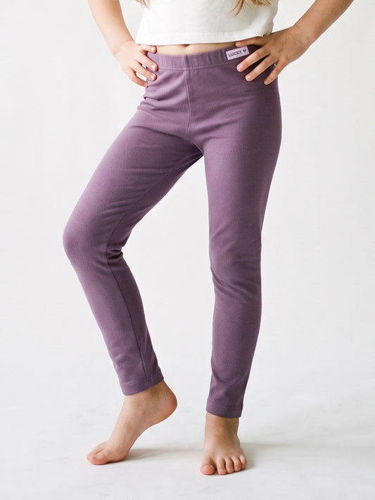 Plum Solid | Dekliške podložene pajkice