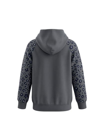 Leo Bloom Zip | Dekliška jopica s kapuco - klasičen kroj