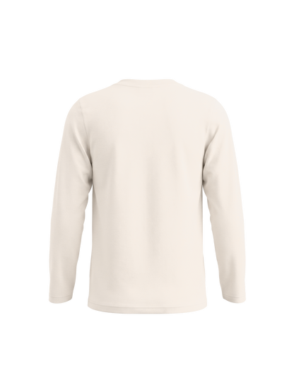 White Bow | Dekliška majica z dolgimi rokavi - klasičen kroj
