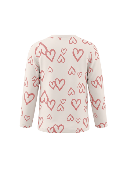 White Hearts Club | Dekliška majica z dolgimi rokavi - klasičen kroj