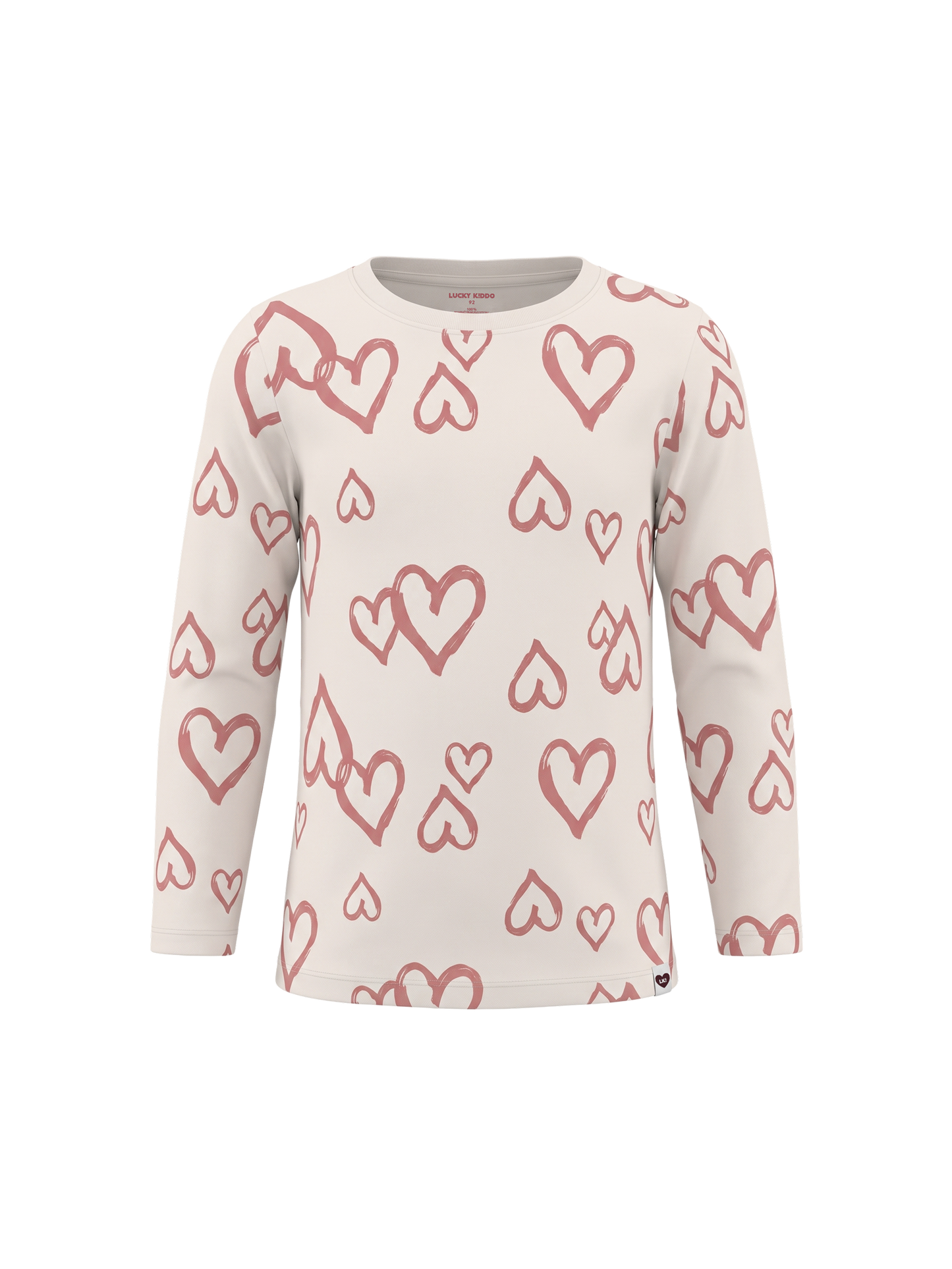 White Hearts Club | Dekliška majica z dolgimi rokavi - klasičen kroj