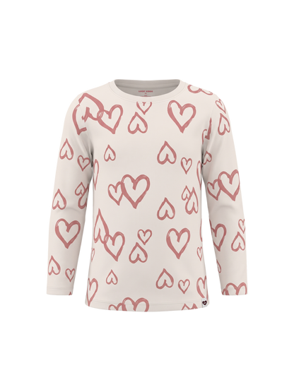 White Hearts Club | Dekliška majica z dolgimi rokavi - klasičen kroj