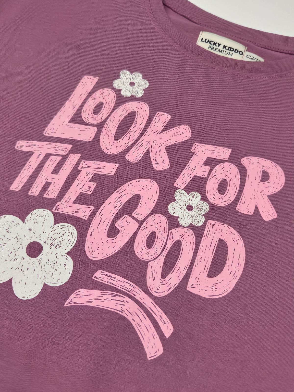 Look For Good | Dekliška majica z dolgimi rokavi - ohlapen kroj