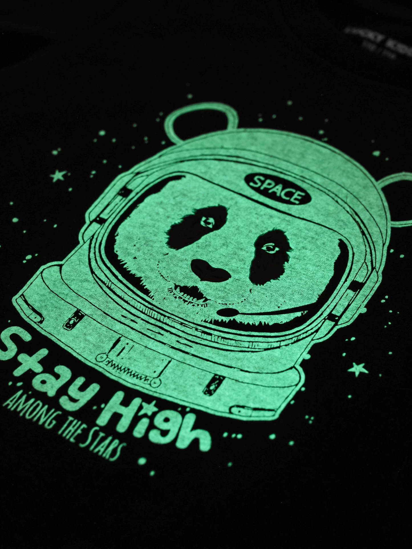 Space Panda | Fantovska majica z dolgimi rokavi
