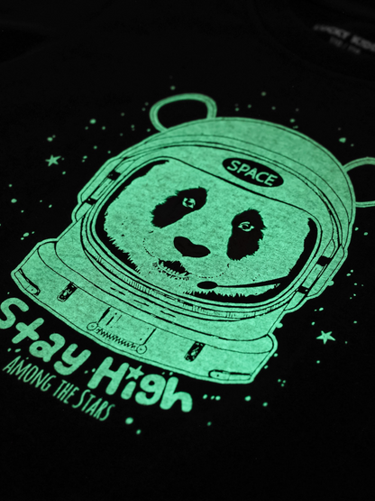 Space Panda | Fantovska majica z dolgimi rokavi