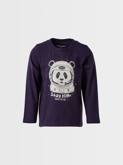 Space Panda | Fantovska majica z dolgimi rokavi