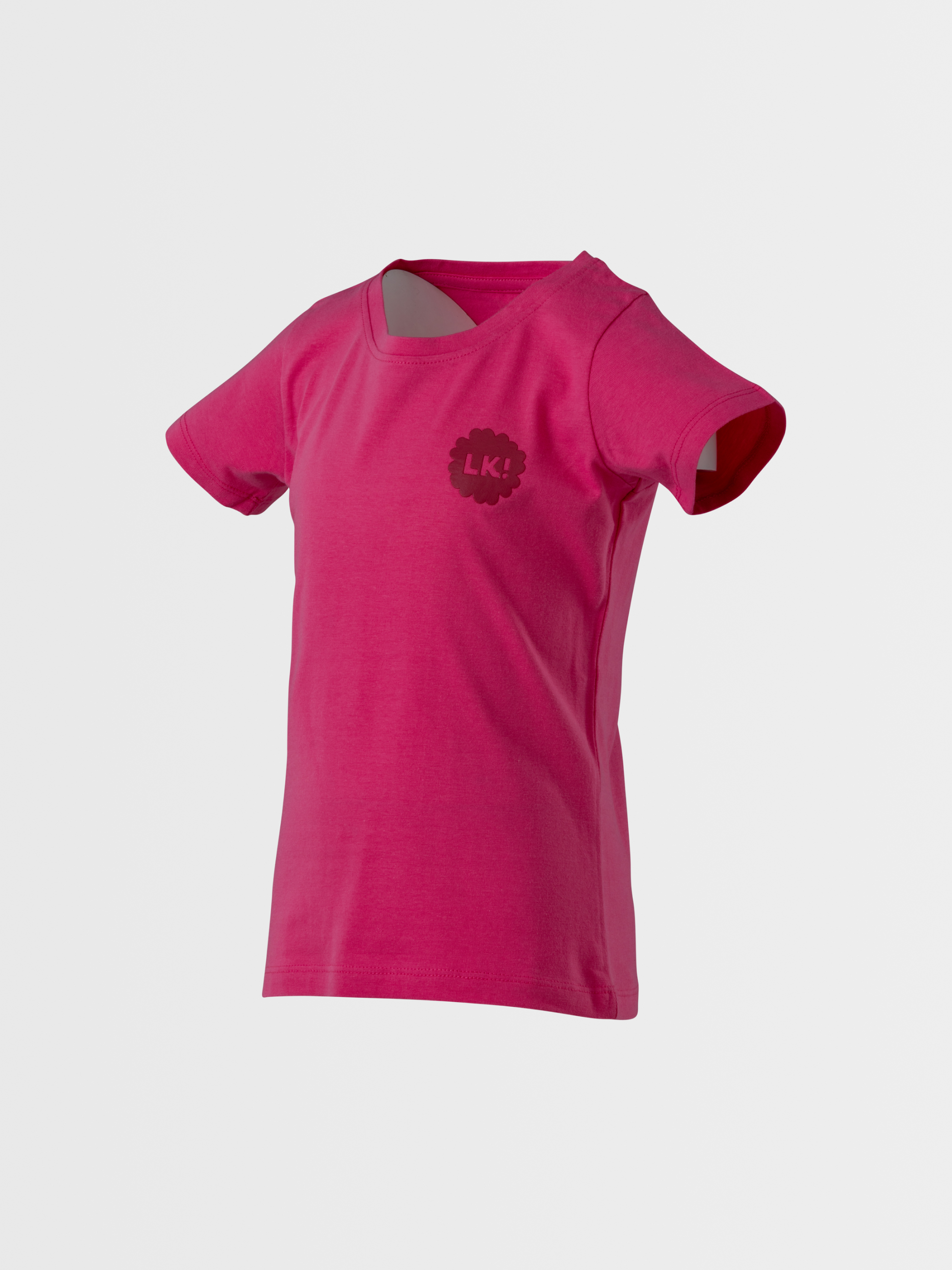 LK Hot Pink | Dekliška majica s kratkimi rokavi - Lucky Kiddo SI 
