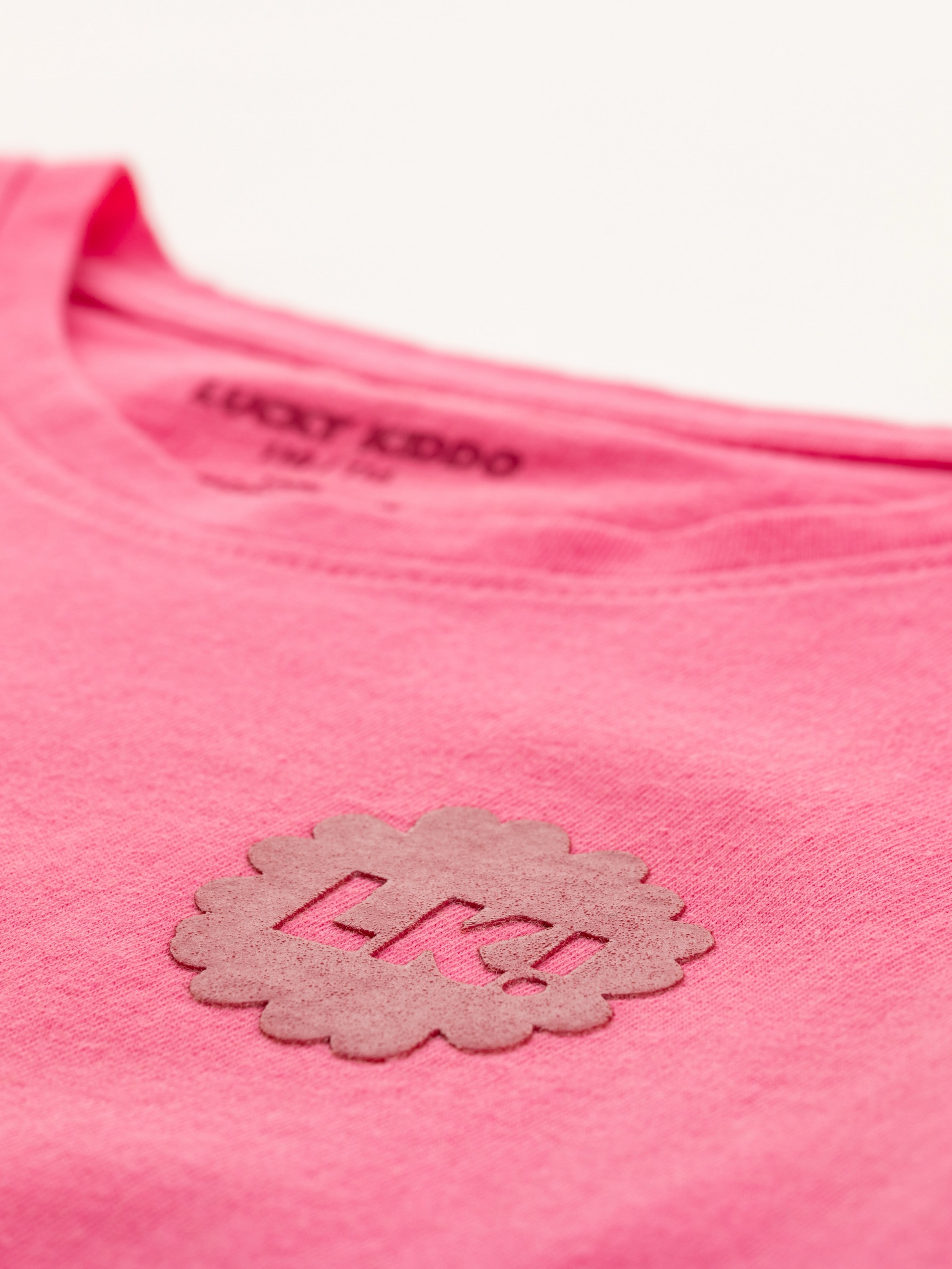 LK Hot Pink | Dekliška majica s kratkimi rokavi - Lucky Kiddo SI 