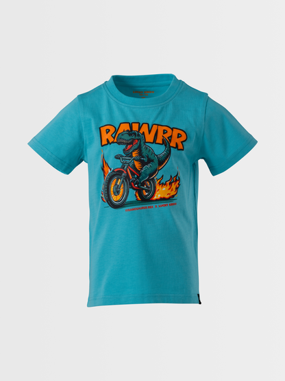 Dino Bike | Fantovska majica s kratkimi rokavi - Lucky Kiddo SI 