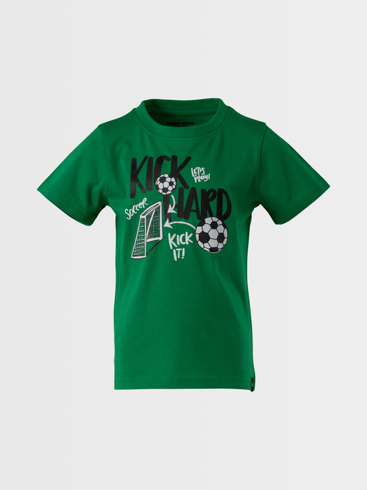 Kick Hard | Fantovska majica s kratkimi rokavi - Lucky Kiddo SI 