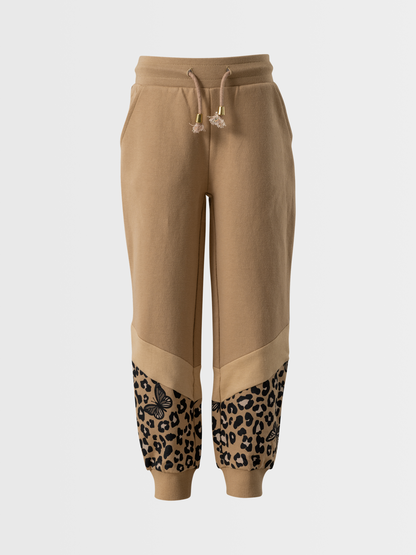 Wild Beige | Dekliška trenirka - Lucky Kiddo SI 