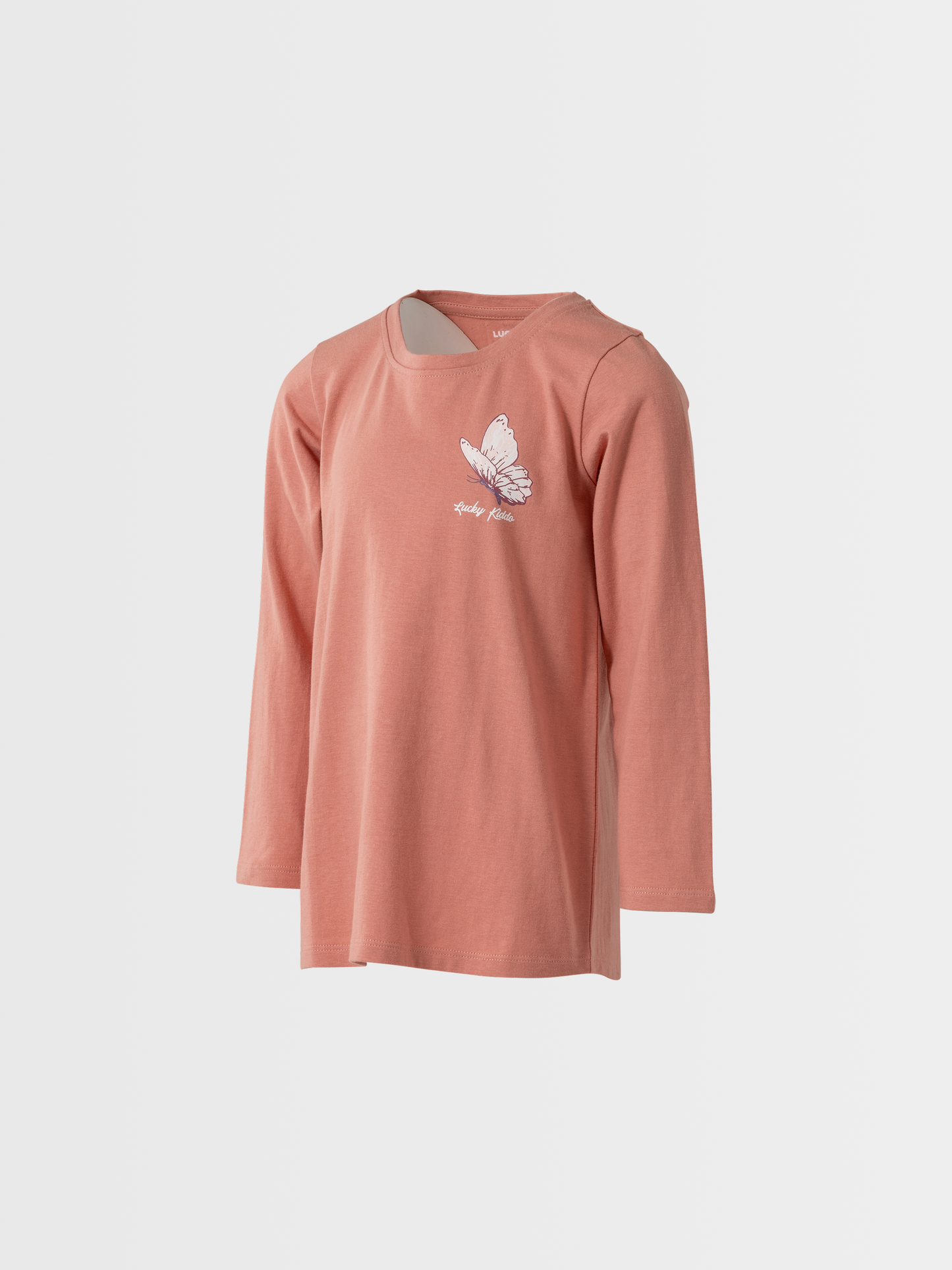 Rosette Butterfly | Dekliška tunika z dolgimi rokavi