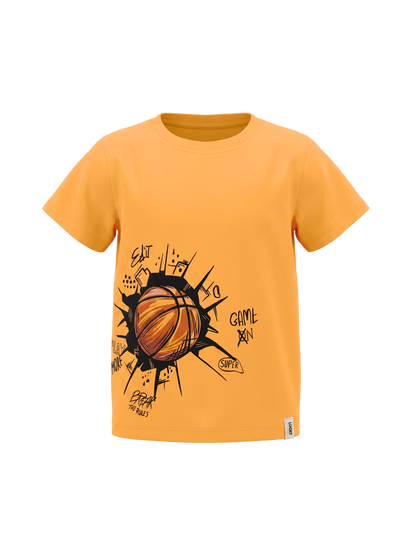 Orange Basketball | Fantovska majica s kratkimi rokavi - klasičen kroj