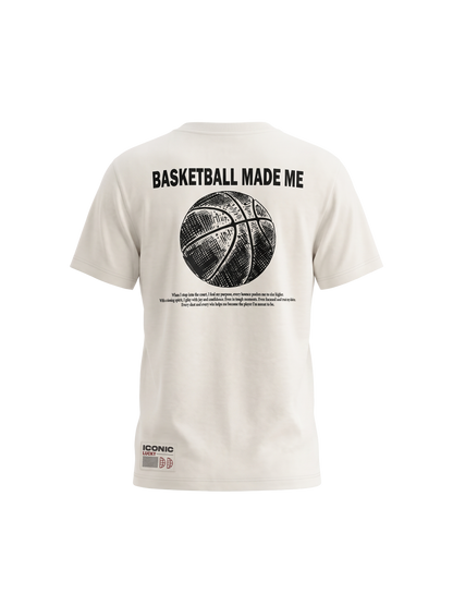Basketball Made Me | Fantovska majica s kratkimi rokavi - ohlapen kroj