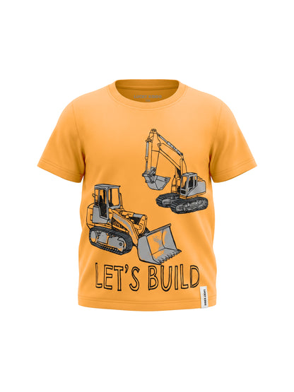 Orange Build | Fantovska majica s kratkimi rokavi - klasičen kroj