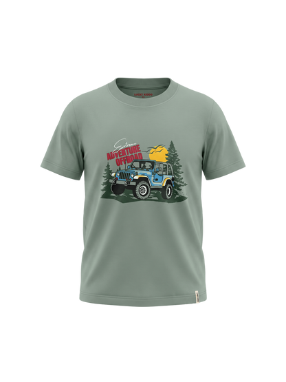 Green Offroad | Fantovska majica s kratkimi rokavi - klasičen kroj