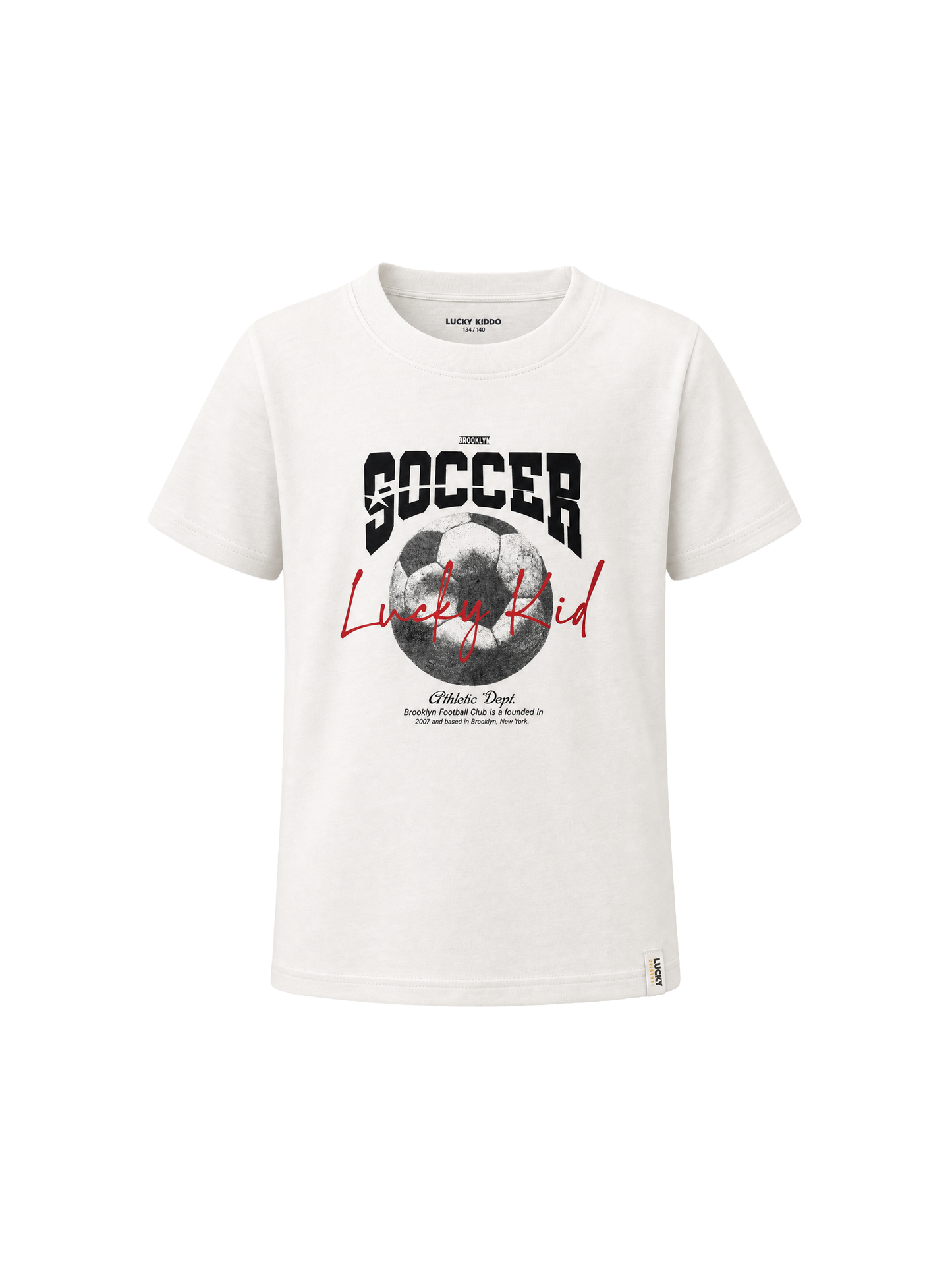 White Soccer | Fantovska majica s kratkimi rokavi - klasičen kroj
