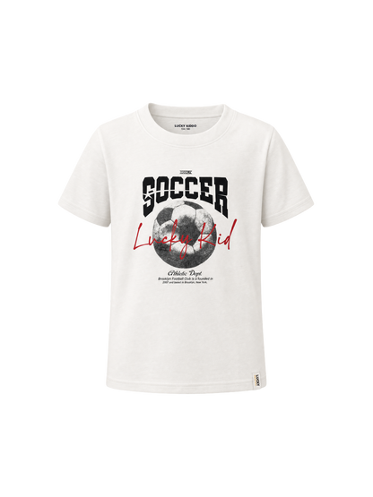 White Soccer | Fantovska majica s kratkimi rokavi - klasičen kroj