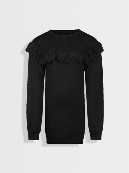 Elegant Black | Dekliška obleka - Lucky Kiddo SI 