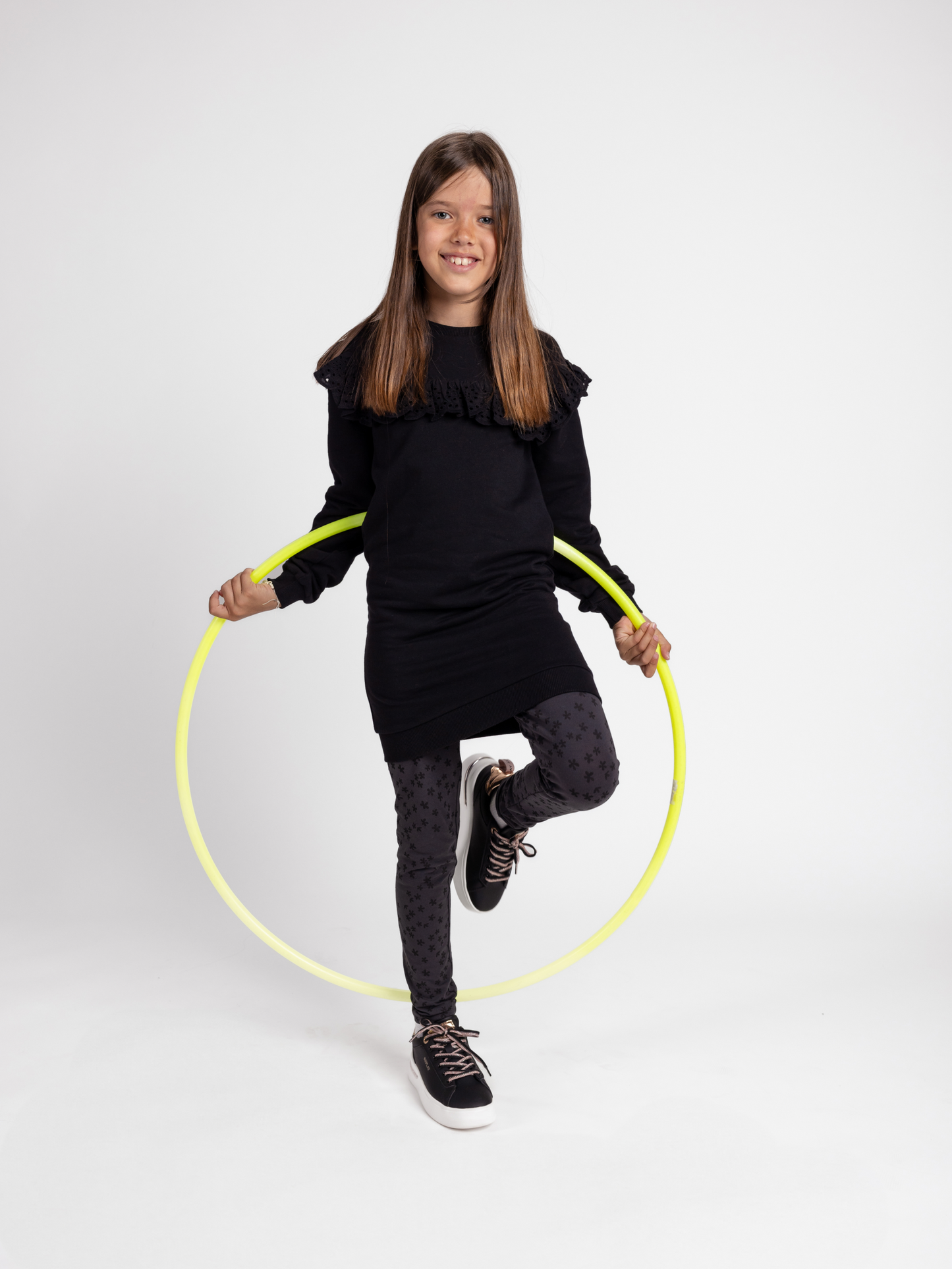 Elegant Black | Dekliška obleka - Lucky Kiddo SI 