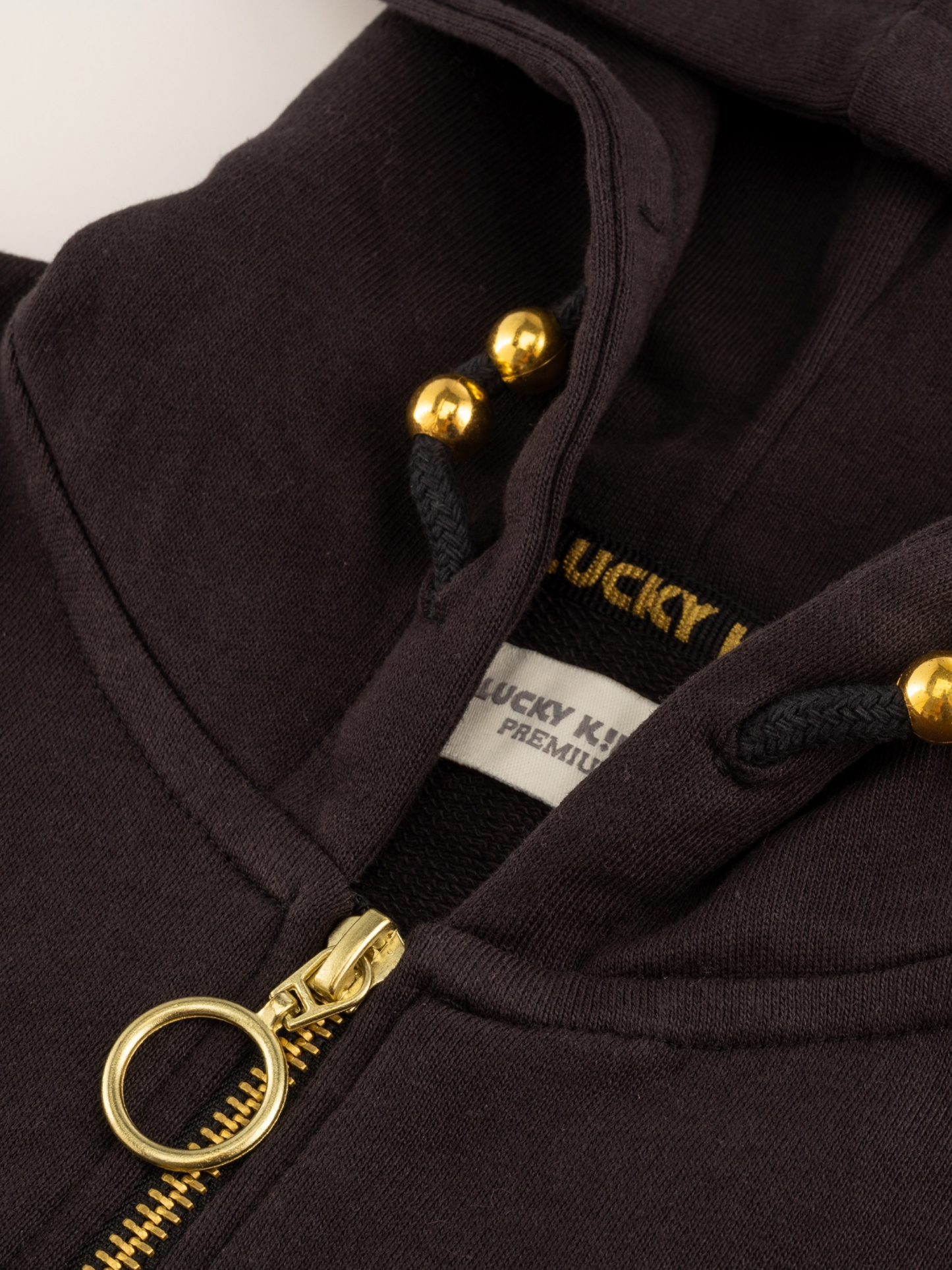 Moonless Might | Dekliški pulover z zadrgo in kapuco