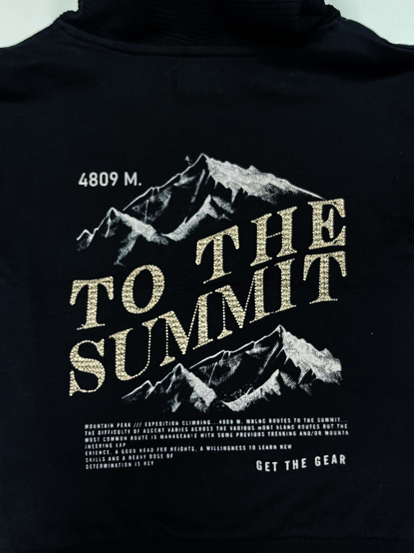 To The Summit | Fantovski pulover s kapuco – podložen