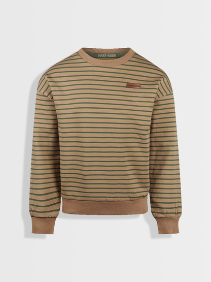 Sand Stripes | Fantovski pulover - Lucky Kiddo SI 