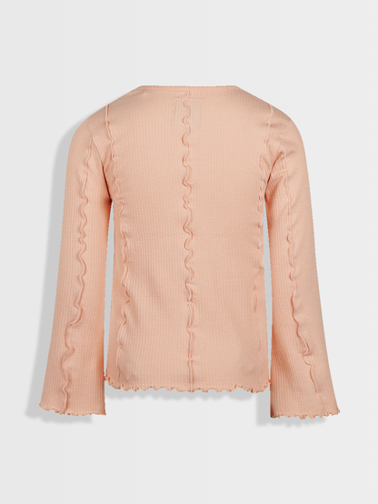 Flare rose | Dekliška majica z dolgimi rokavi - Lucky Kiddo SI 