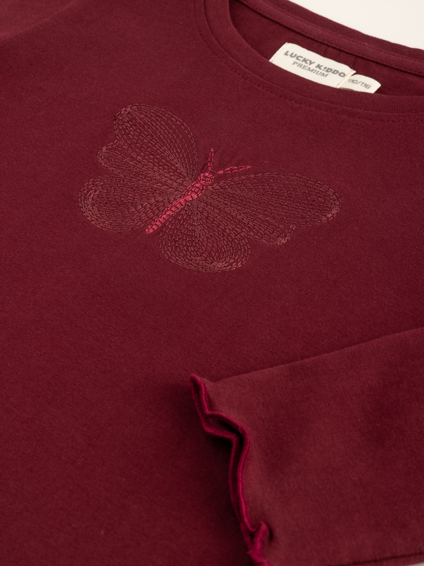 Butterfly Joy | Dekliška majica z dolgimi rokavi