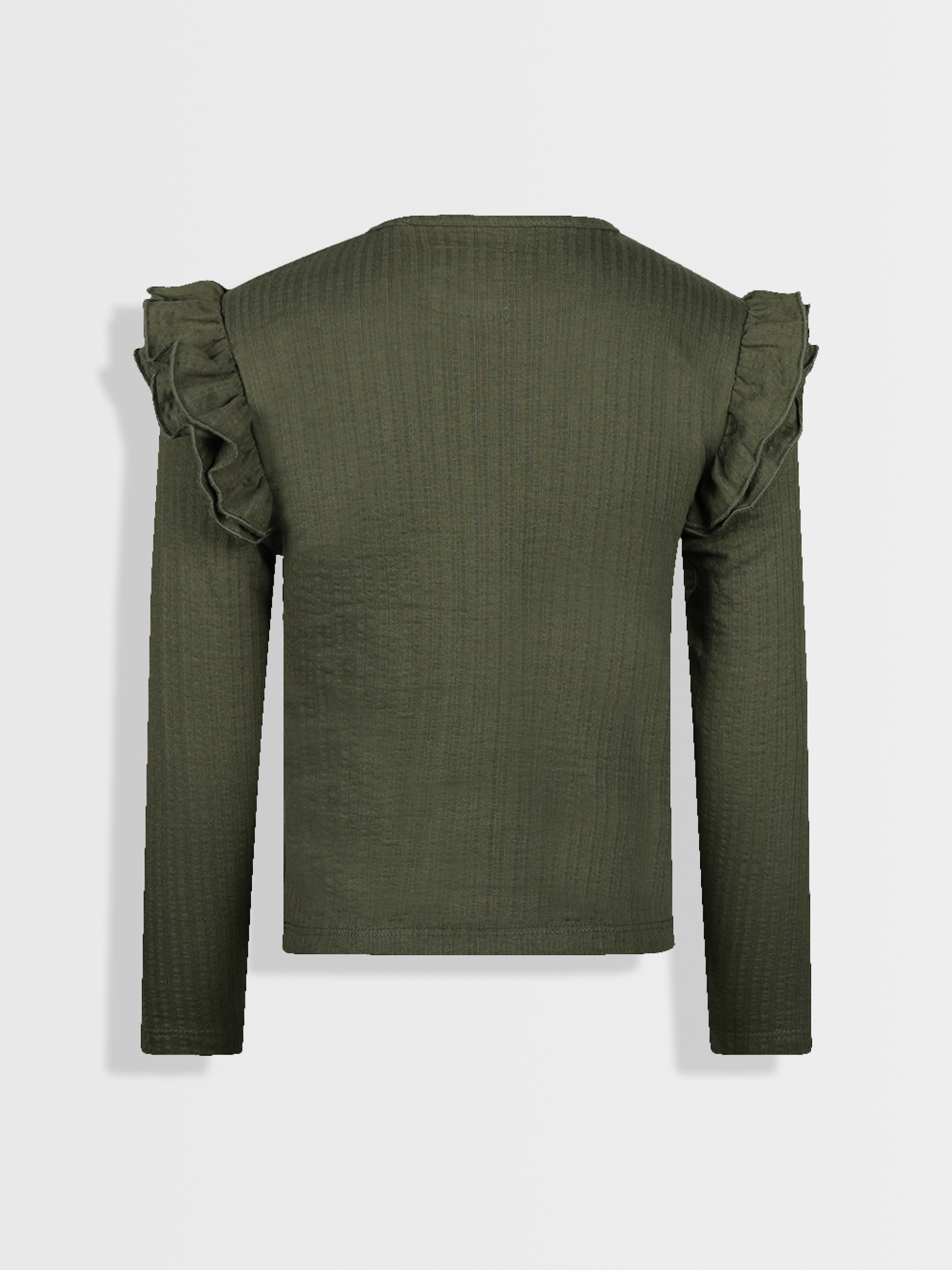 Forest Green | Dekliška majica z dolgimi rokavi - Lucky Kiddo SI 