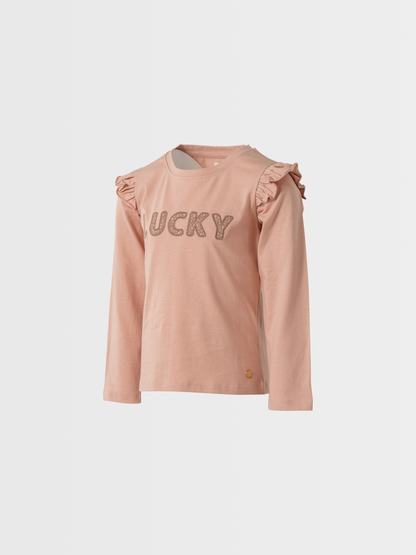 Lucky Lace | Dekliška majica z dolgimi rokavi