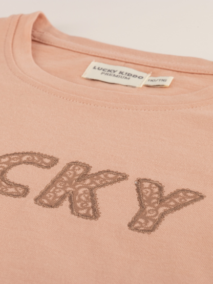 Lucky Lace | Dekliška majica z dolgimi rokavi