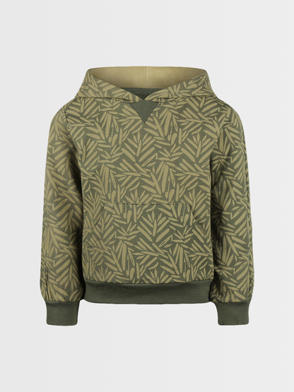 Forest Green | Fantovski pulover s kapuco - Lucky Kiddo SI 