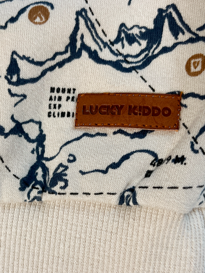 Mountain Magic | Fantovski pulover s kapuco - Lucky Kiddo SI 