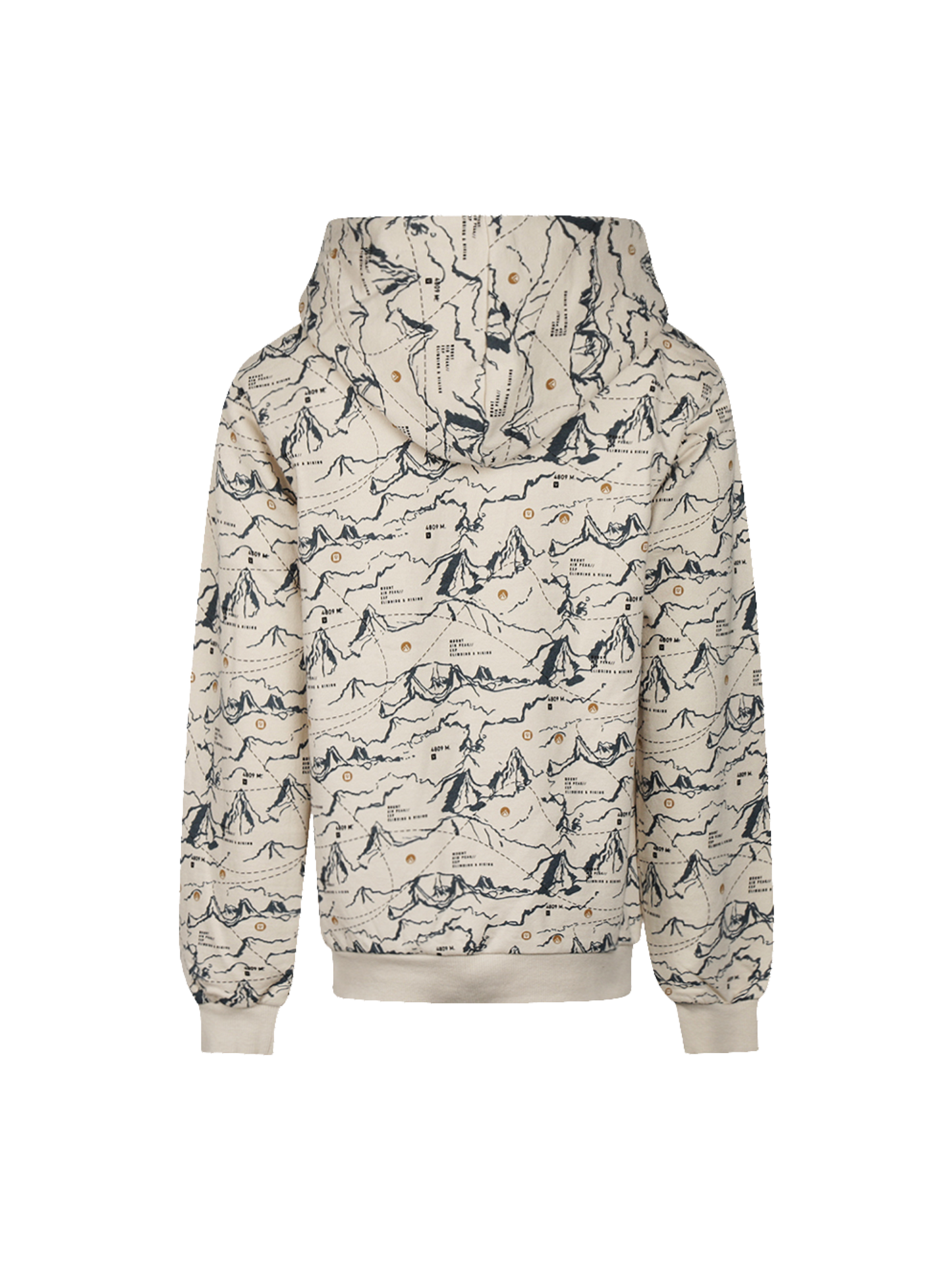 Mountain Magic | Fantovski pulover s kapuco – podložen